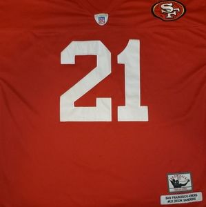 Deion Sanders Mitchell and Ness Jersey 49ers